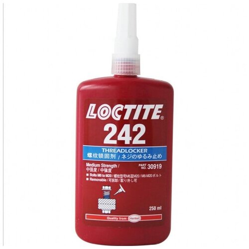 Резьбовой фиксатор средней прочности Loctite 242, 50 мл 1516473