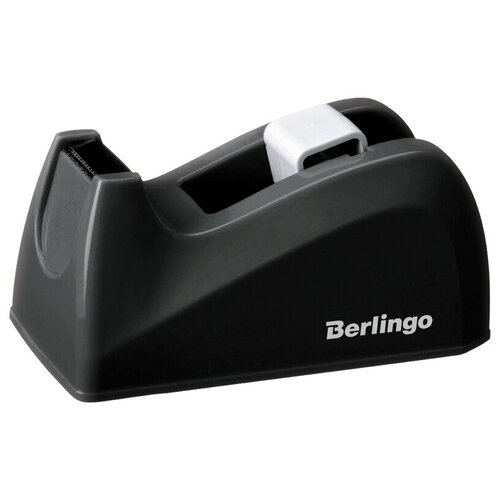Berlingo Диспенсер настольный Berlingo для канцелярской клейкой ленты, черный, 3 шт.