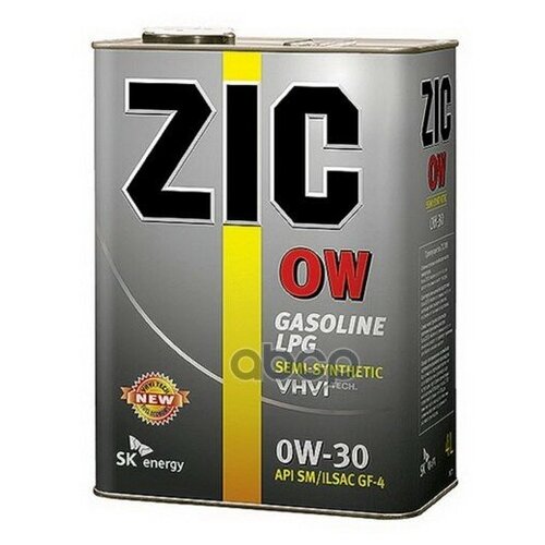 Zic Zic Zero 30 0w30 (4l)_масло Моторное! Синт Acea C3, Api Sn, Vw 504.00/ 507.00