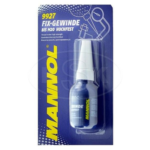 MANNOL 2413 Средство для фиксации винтов MANNOL 0,01л 9927 Fix-Gewinde Hochfest (долговрем) 1шт