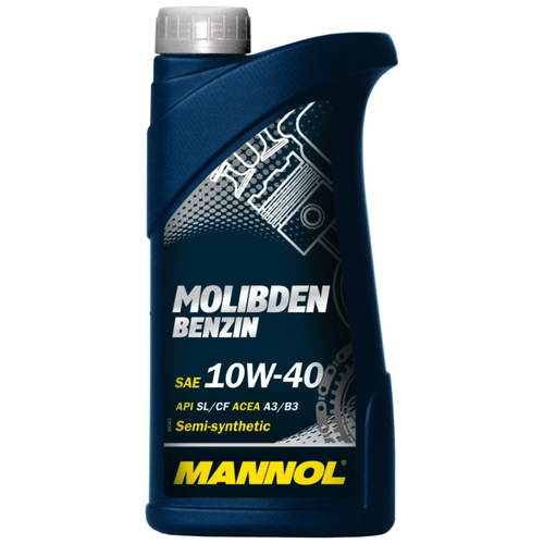 Моторное масло Mannol Molibden Benzin 10W40 1л