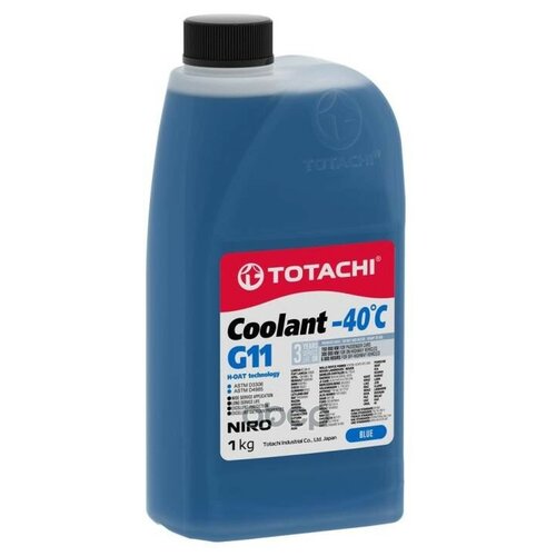 Охлаждающая жидкость TOTACHI NIRO COOLANT Blue -40C G11 1кг 46301