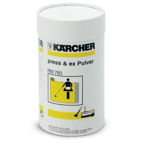 Профессиональное средство для чистки ковров Karcher RM 760 нейтральное порошковое 0,8кг 6.295-849