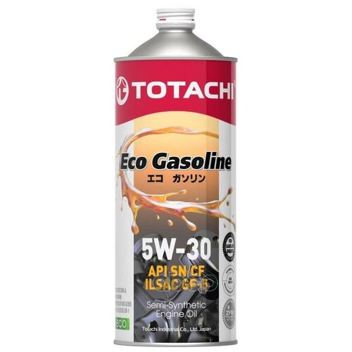 TOTACHI 4589904934858 Масло моторное 5W30 TOTACHI 1л полусинтетика Eco Gasoline SN/CF