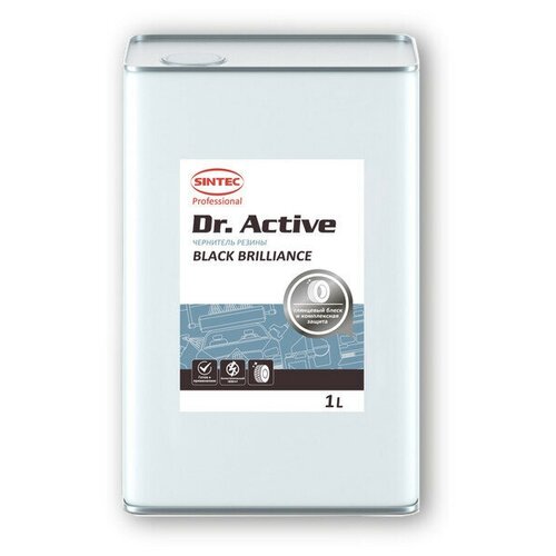 Чернитель покрышек 1000 мл SINTEC Dr. Active Black Brilliance 801740