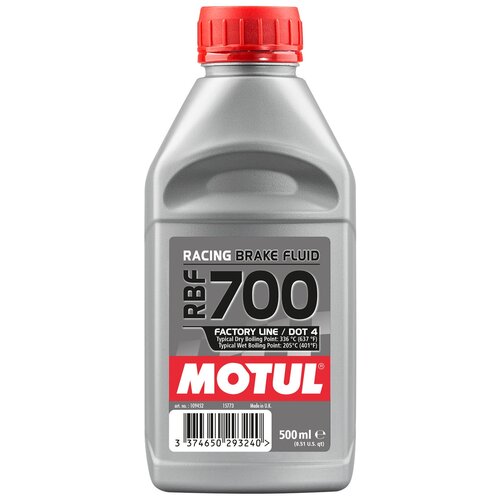 Тормозная жидкость MOTUL RBF 700 FACTORY LINE, 0.5 л.