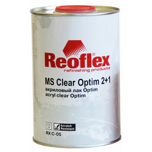 Лак REOFLEX MS Clear Optim 2+1 1000 мл