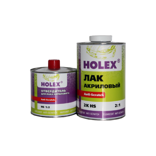 HOLEX HAS-5147+HAS-96459 Лак Holex Anti Scratch акрил HS 2+1 (0,5+0,1)л