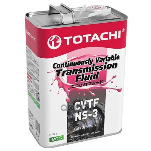 Масло Трансмиссионное Totachi 4л Синтетика Atf Ns-3 Nissan Cvt TOTACHI арт. 21104