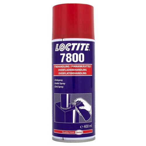 Loctite 7800 400мл (Спрей цинковый, защитное покрытие, холодное цинкование)