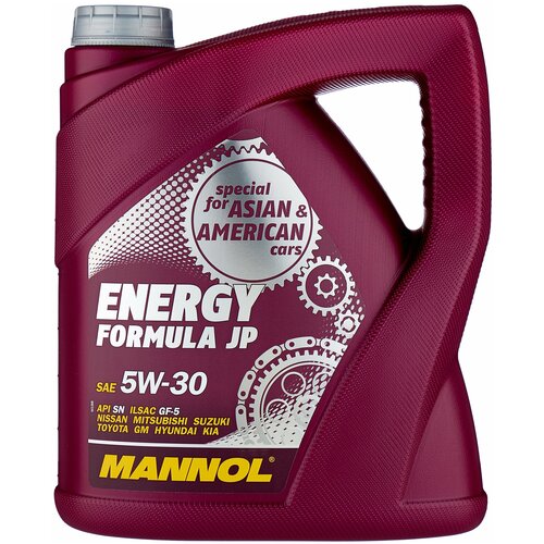 Mannol 5w-30 4l 7914 energy formula jp моторное масло 1060