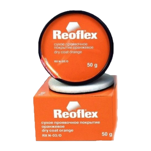 Сухое проявочное покрытие Reoflex оранжевый 50гр.