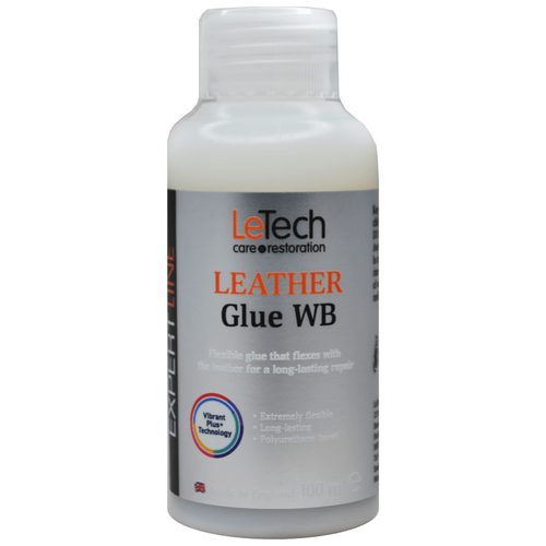 Клей для кожи, полиуретановый, эластичный, LeTech, (Leather Glue WB) 100ml