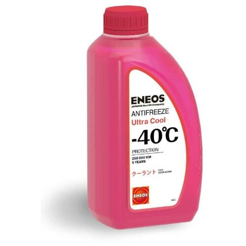 Eneos Антифриз ENEOS Antifreeze Ultra Cool -40°C 1кг (pink)