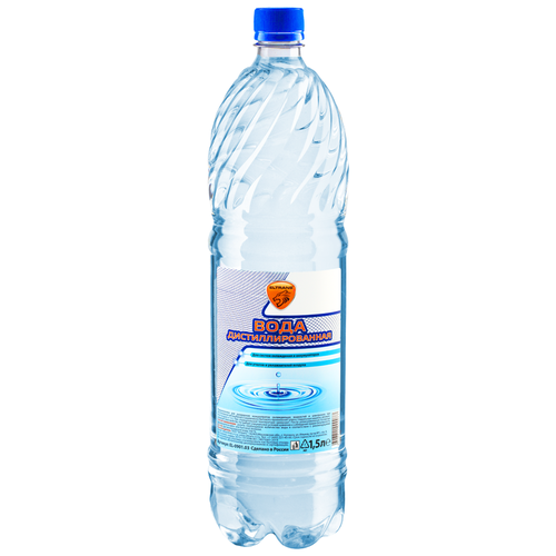 Дистиллированная вода ELTRANS EL-0901.03 1.5 л пластиковая бутылка