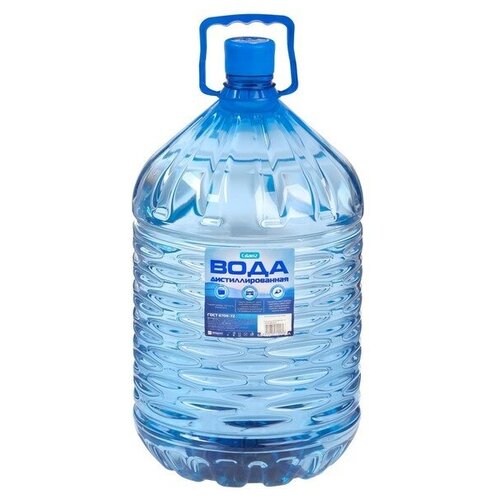 Дистиллированная вода Glanz GL 19 л пластиковая бутылка 1 шт.