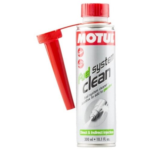 Промывка MOTUL Fuel Clean Auto, очиститель топливной системы, 0.3л