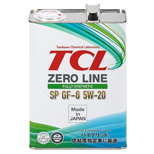 Масло моторное TCL Zero Line Fully Synth, Fuel Economy, SP, GF-6, 5W20, 4л