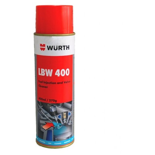 Автохимия WURTH Очиститель инжектора LBW 400