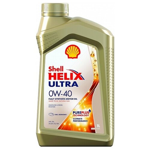 Масло моторное SHELL HELIX Ultra 0W-40 HELIX - 1 л.