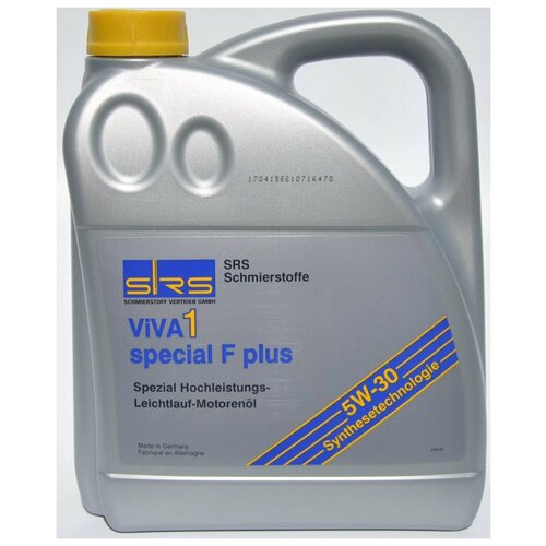 Масло моторное SRS ViVA 1 special F plus синтетика, 4 литра 4564
