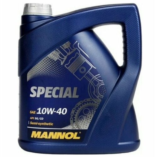 Масло моторное Mannol Special 10W40, полусинтетика, 5литров 1181