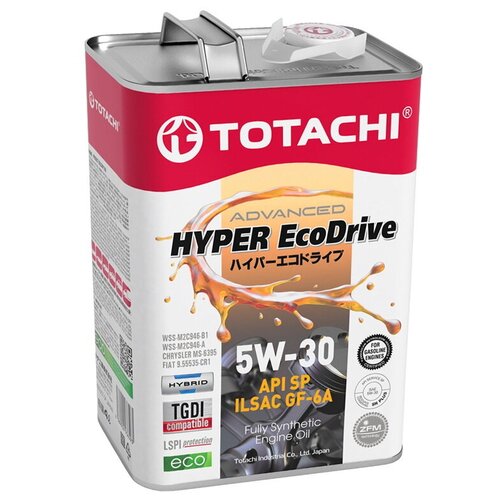 TOTACHI HYPER EcoDrive Fully Synthetic SP/GF6A 5W-30 (4л)