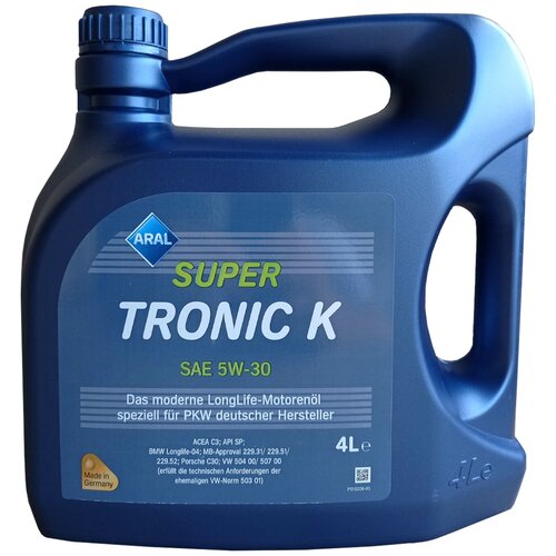 Моторное масло ARAL Super Tronic K SAE 5W-30 (4л)