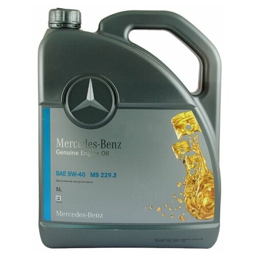 Синтетическое моторное масло Mercedes-Benz MB 229.3 5W-40, 5 л