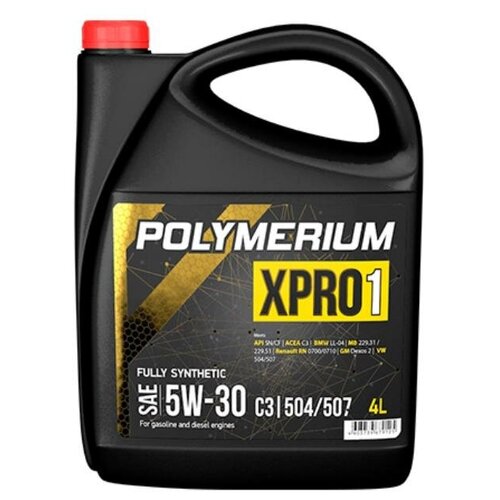 Моторное масло POLYMERIUM XPRO1 5W-30 C2 C3 504/507 4L