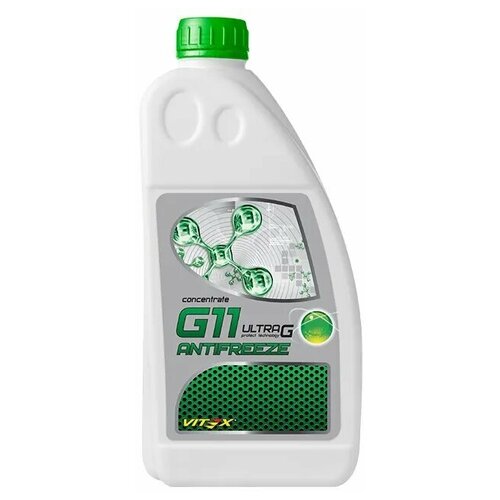Антифриз - концентрат зеленый Vitex G 11 Ultra G 1.5 кг. арт. v102902