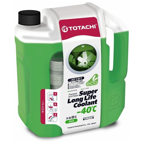 Антифриз Totachi Super Llc Green -40cn -40°c 4л 4589904520532 41604 TOTACHI арт. 41604