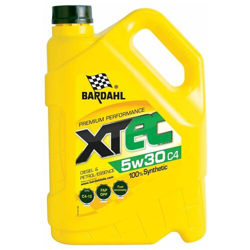 5W30 XTEC C4-12 5L (синт. моторное масло) BARDAHL 36153 | цена за 1 шт | минимальный заказ 1