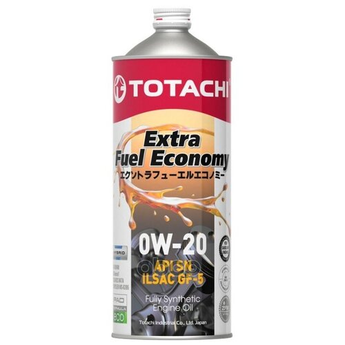 TOTACHI 0w-20 Extra Fuel Sn 1л (Синт. Мотор. Масло)