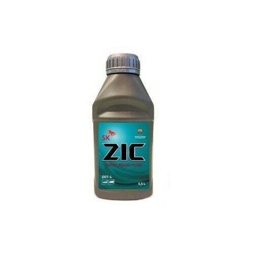 ZIC Тормозная жидкость ZIC Super Brake Fluid DOT-4 (0,5л) 122780