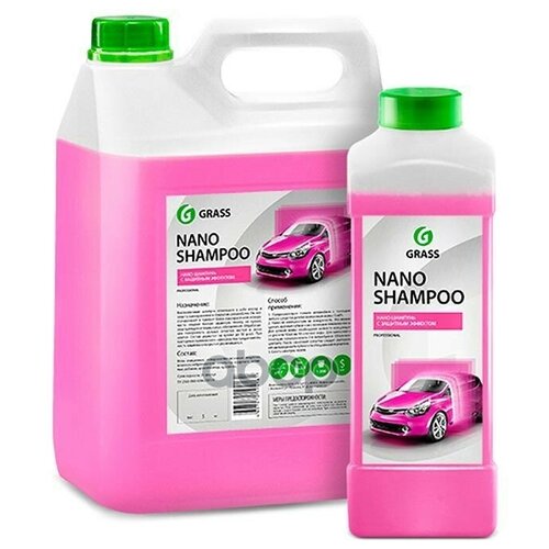 Автошампунь Grass Nano Shampoo С Защитным Эффектом 5л Арт. 136102 Шт GraSS арт. 136102