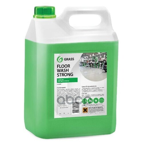 GRASS 125193 125193_средство щелочное для мытья пола Floor wash strong канистра 5.6кг\