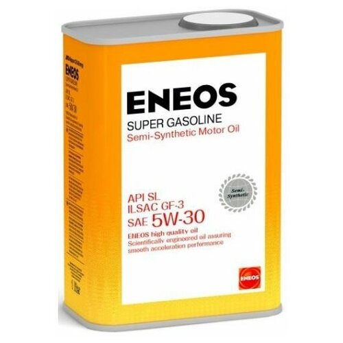 Моторное масло ENEOS Super Gasoline SL 5W-30, 1л