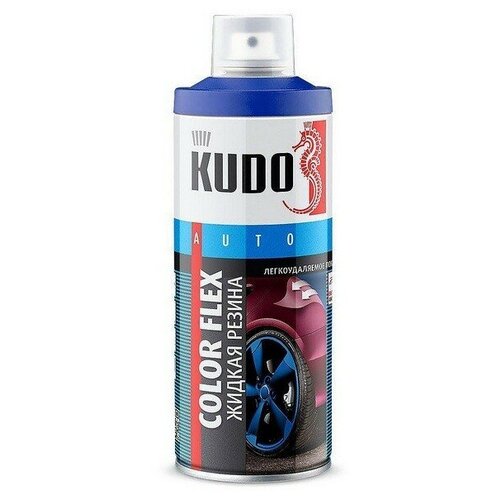 KUDO 5551 KUDO COLOR FLEX жидкая резина прозрачная (520 мл) KU5551