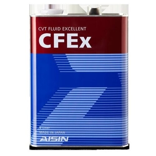 Масло трансмиссионное AISIN CVT Fluid Excellent CFEX, 4 л