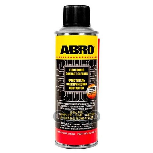 Очиститель Электронных Контактов (210мл) Abro Masters ABRO арт. EC-533-210-AM-RW