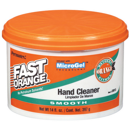 PERMATEX 33013 очиститель для рук крем для очистки рук с мелкодисперсной пемзой permatex fast orange hand cleaner cream formula 397 мл.