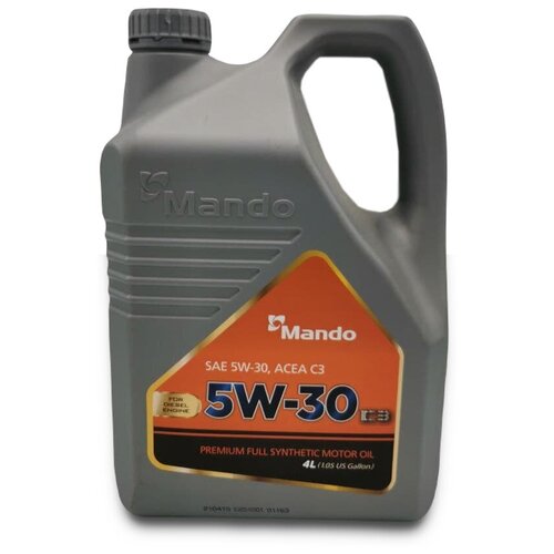 MANDO Масло моторное MANDO SN 5W-30 синтетическое 4 л M5304SN 1шт