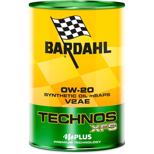 Синтетическое моторное масло Bardahl XFS V2AE 0W-20, 1 л