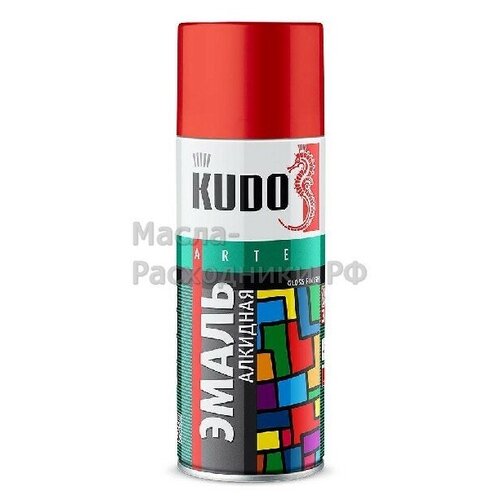 KUDO Эмаль универсальная 1090 KUDO Защитная алюминиево-цинковая (520 мл) KU1090