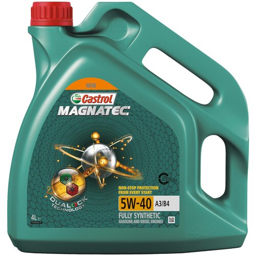 Масло моторное CASTROL Magnatec A3/B4 5W-40 синтетическое 4 л 15C9E0