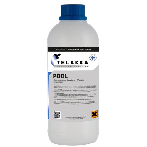 Очиститель для бассейнов и СПА-зон TELAKKA POOL 1л