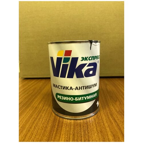 Мастика-антишум резино-битумная VIKA 1л.18-000034