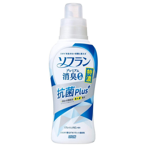 Кондиционер для белья Lion Япония Soflan Premium Deodorizer Zero, жасмин и акватика, 540 мл