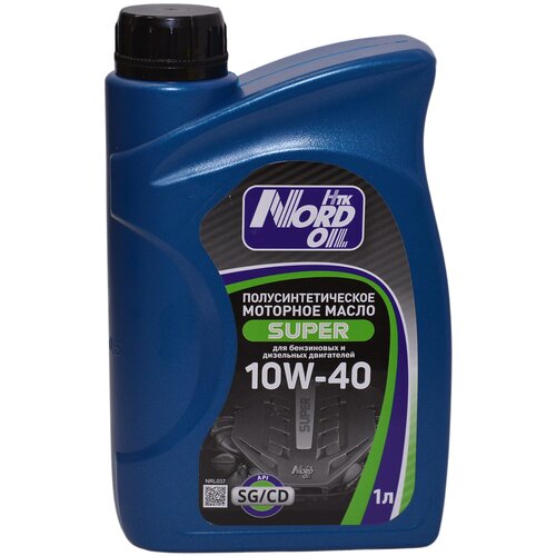 Моторное масло NORD Oil Super API SG/CD 10W-40 1л.